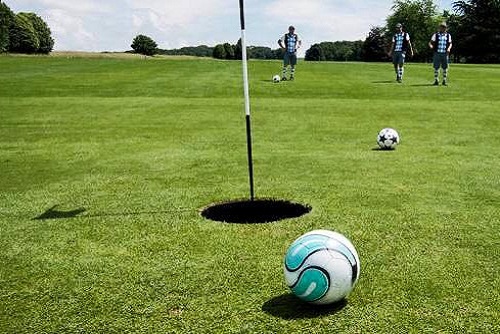 Footgolf with optional lunch and drink upgrade