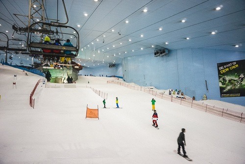 Indoor Snowboarding