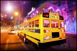 American School Bus Tour