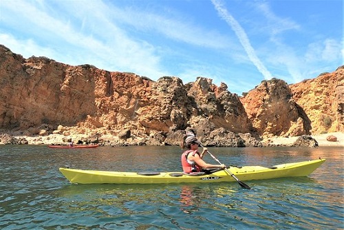 Kayaks in Sao Rafael