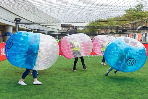 Bubble football