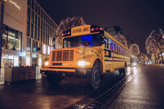 American School Partybus