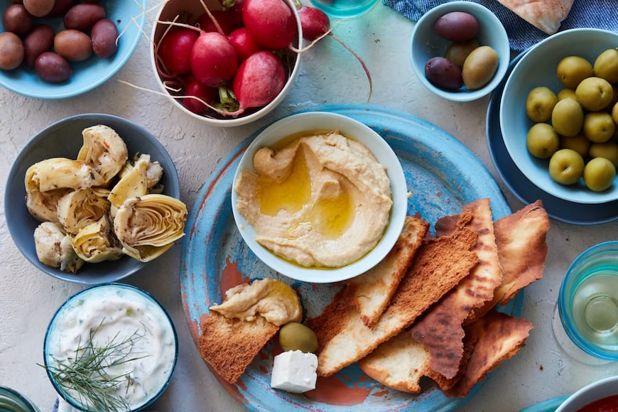 Greek Meze Meal (& ABBA)